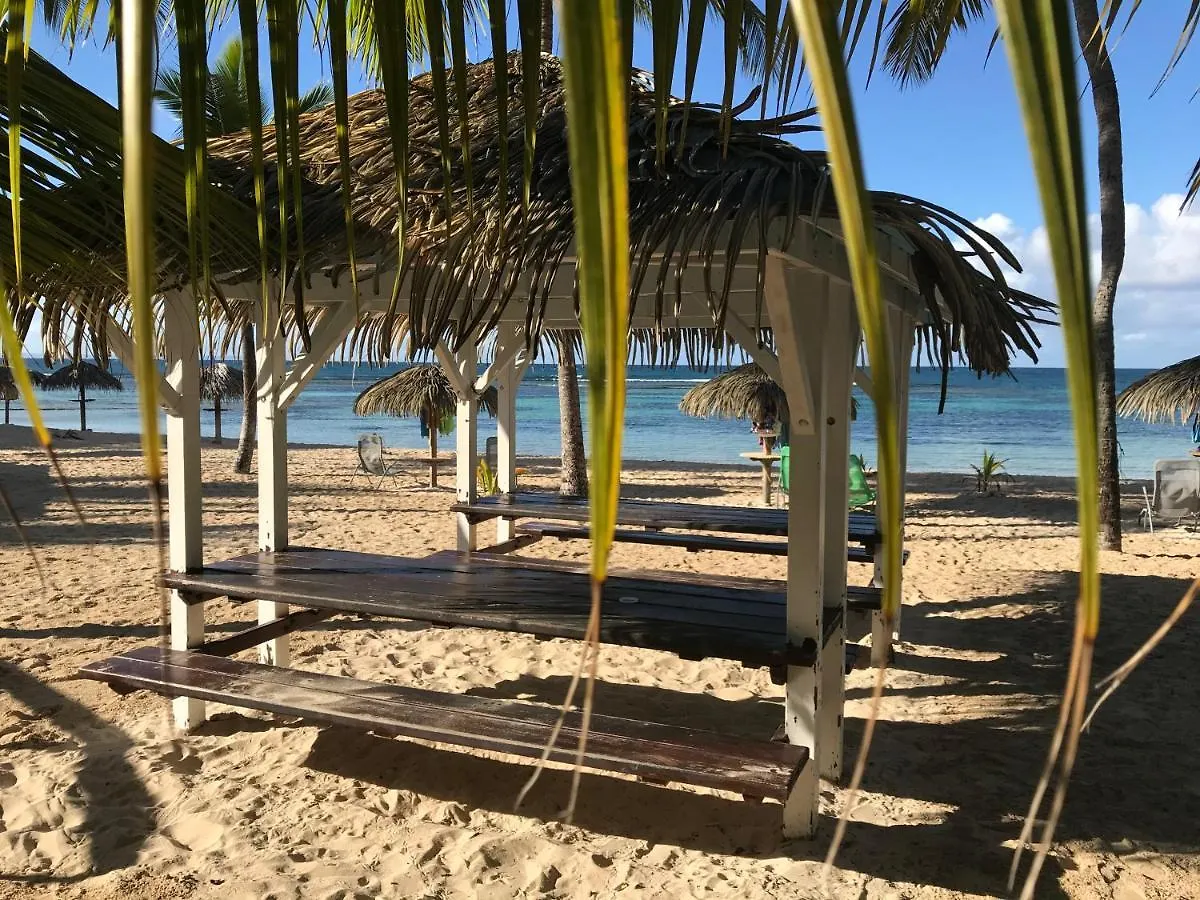 Brin D'Ile Anse Des Rochers Vue Mer A 50 M De La Plage Et Piscine Saint-Francois  Apartment