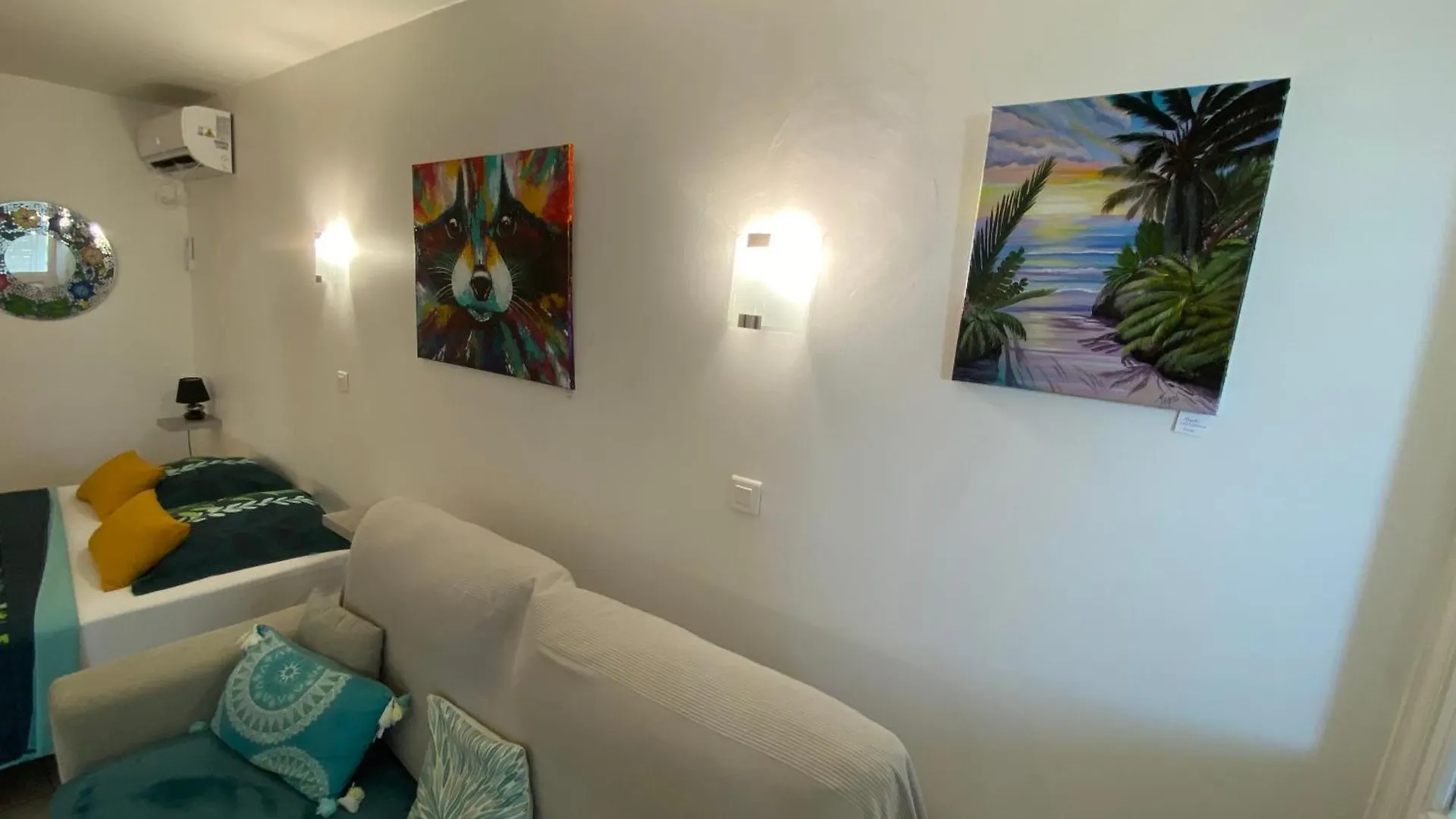 Apartment Brin D'Ile Anse Des Rochers Vue Mer A 50 M De La Plage Et Piscine Saint-Francois